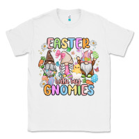 White easter  with my gnomies Classic Tee - MaliasSmallBusiness