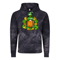 Cloud Black st patricks day gnomes horseshoe shamrock gold Vintage Hoodie - Artiststas