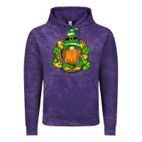 Cloud Purple st patricks day gnomes horseshoe shamrock gold Vintage Hoodie - Artiststas