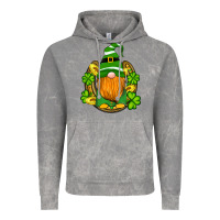 Cloud Rock st patricks day gnomes horseshoe shamrock gold Vintage Hoodie - Artiststas