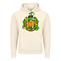 Vintage Artic st patricks day gnomes horseshoe shamrock gold Vintage Hoodie - Artiststas