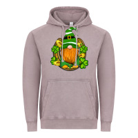 Vintage Zinc st patricks day gnomes horseshoe shamrock gold Vintage Hoodie - Artiststas