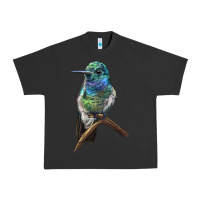 Pigment Black Ruby Throcuted Hummingbird Urban Heavy Tee - LillyAllenDesigns