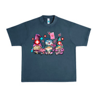 Midnight Navy nurse gnomes Urban Heavy Tee - AdoDesignShop