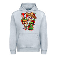 Heather Grey Cinco de mayo love Urban Hoodie - FaDigitalArtStudio