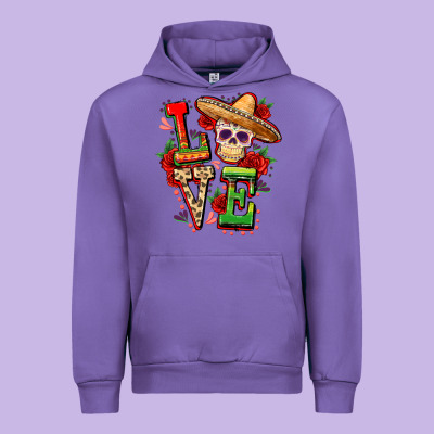 Cinco De Mayo Love Urban Hoodie Designed By Fadigitalartstudio