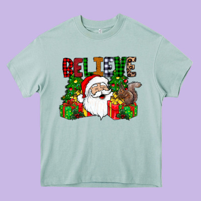 Believe Heavy Core Tee Designed By Cowhidedigitalart