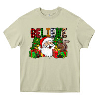 Mossy believe Heavy Core Tee - CowhideDigitalArt