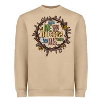When He Was One The Cross I Was One His Mind Heavyweight Sweatshirt | Teevron