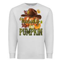 Howdy Pumpkin Premium Sweatshirt | Teevron