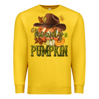 Lemon Howdy Pumpkin Premium Sweatshirt - texasbilliewilder