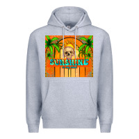 Heather Grey sunshine on my mind Premium Hoodie - TumblerDesignByShophia
