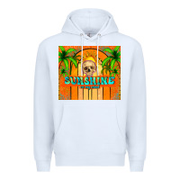 White sunshine on my mind Premium Hoodie - TumblerDesignByShophia