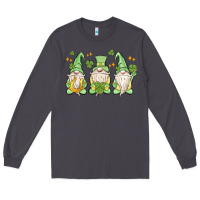 Smoke st. patrick's day gnomes Long Sleeve Tee - MaliasSmallBusiness