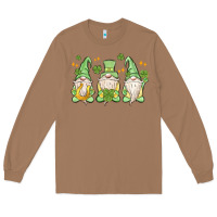 Toasted Coconut st. patrick's day gnomes Long Sleeve Tee - MaliasSmallBusiness