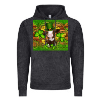 Vintage Black st patricks day cow Vintage Hoodie - Artiststas