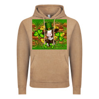 Vintage Coffee st patricks day cow Vintage Hoodie - Artiststas