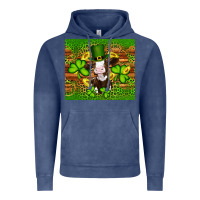 Vintage Denim st patricks day cow Vintage Hoodie - Artiststas