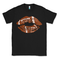 Black football lips Classic Tee - AdoDesignShop