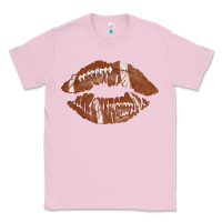 Bubblegum Pink football lips Classic Tee - AdoDesignShop
