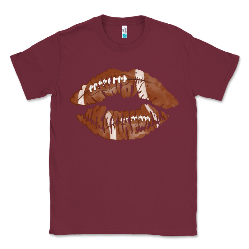 Football Lips Classic Tee by AdoDesignShop | Teevron