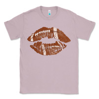 Lilac football lips Classic Tee - AdoDesignShop