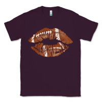 Plum football lips Classic Tee - AdoDesignShop