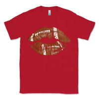 Red football lips Classic Tee - AdoDesignShop