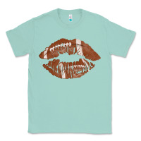 Seafoam football lips Classic Tee - AdoDesignShop