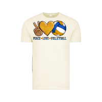 Vintage Arctic peace love volleyball Vintage Tee - AdoDesignShop