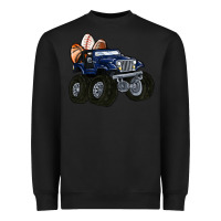 Black easter sports Heavyweight Sweatshirt - MaliasSmallBusiness