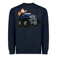 Navy easter sports Heavyweight Sweatshirt - MaliasSmallBusiness