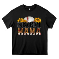 Black baseball nana Heavy Core Tee - HRA Design Shop
