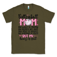 Army Green volleyball mom Classic Tee - MaliasSmallBusiness