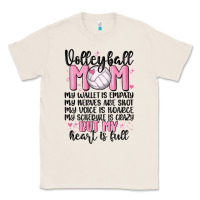 Natural volleyball mom Classic Tee - MaliasSmallBusiness