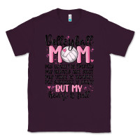 Plum volleyball mom Classic Tee - MaliasSmallBusiness