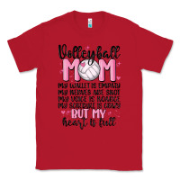 Red volleyball mom Classic Tee - MaliasSmallBusiness