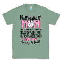Sage volleyball mom Classic Tee - MaliasSmallBusiness