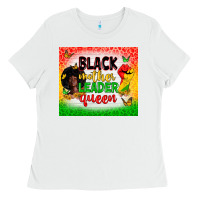 White Black mother leader Ladies Tee - Zillion Design Studio