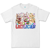 White eastteacher Premium Tee - RacoonDesign