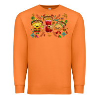 Carrot Mexican taco nacho and souce Premium Sweatshirt - NancyCooperArtShop