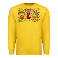Lemon Mexican taco nacho and souce Premium Sweatshirt - NancyCooperArtShop