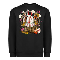 Black easter basket sports Heavyweight Sweatshirt - MaliasSmallBusiness