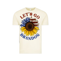 Vintage Arctic American flag sunflower Vintage Tee - Jasminsmagicworld