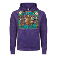 Cloud Purple easter happy easter western bunnies daisies Vintage Hoodie - Artiststas