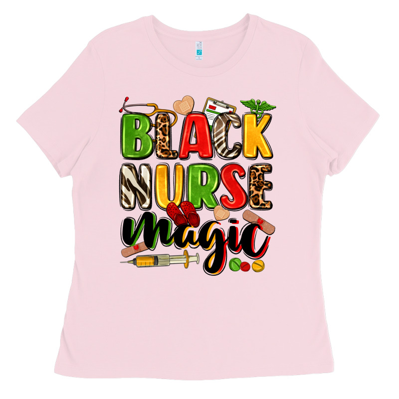 Black Nurse Magic Juneteenth Ladies Tee by Zillion Design Studio | Teevron