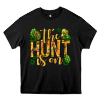 Black The hunt is on Easter Heavy Core Tee - Neo Western