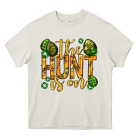Cream The hunt is on Easter Heavy Core Tee - Neo Western