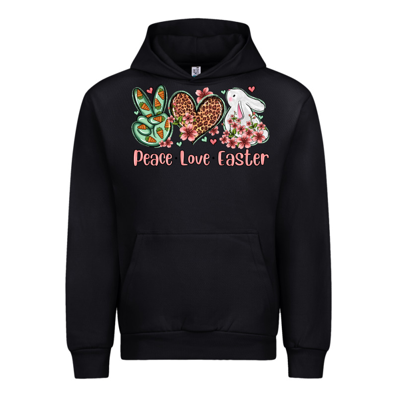 Easter Day Peace Love Easter Urban Hoodie by OliviaCreatesArt | Teevron