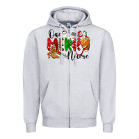 One Merry Nurse Zipper Hoodie | Teevron